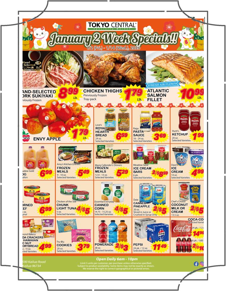 2 Week Special - January 2, 2026 - January 14, 2026