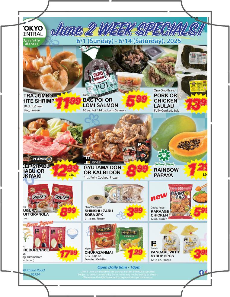 2 Week Special - Jun 1 - 14, 2025