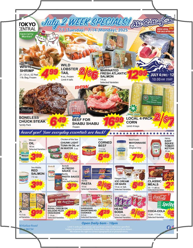 2 Week Special - Jul 01 - 14, 2025