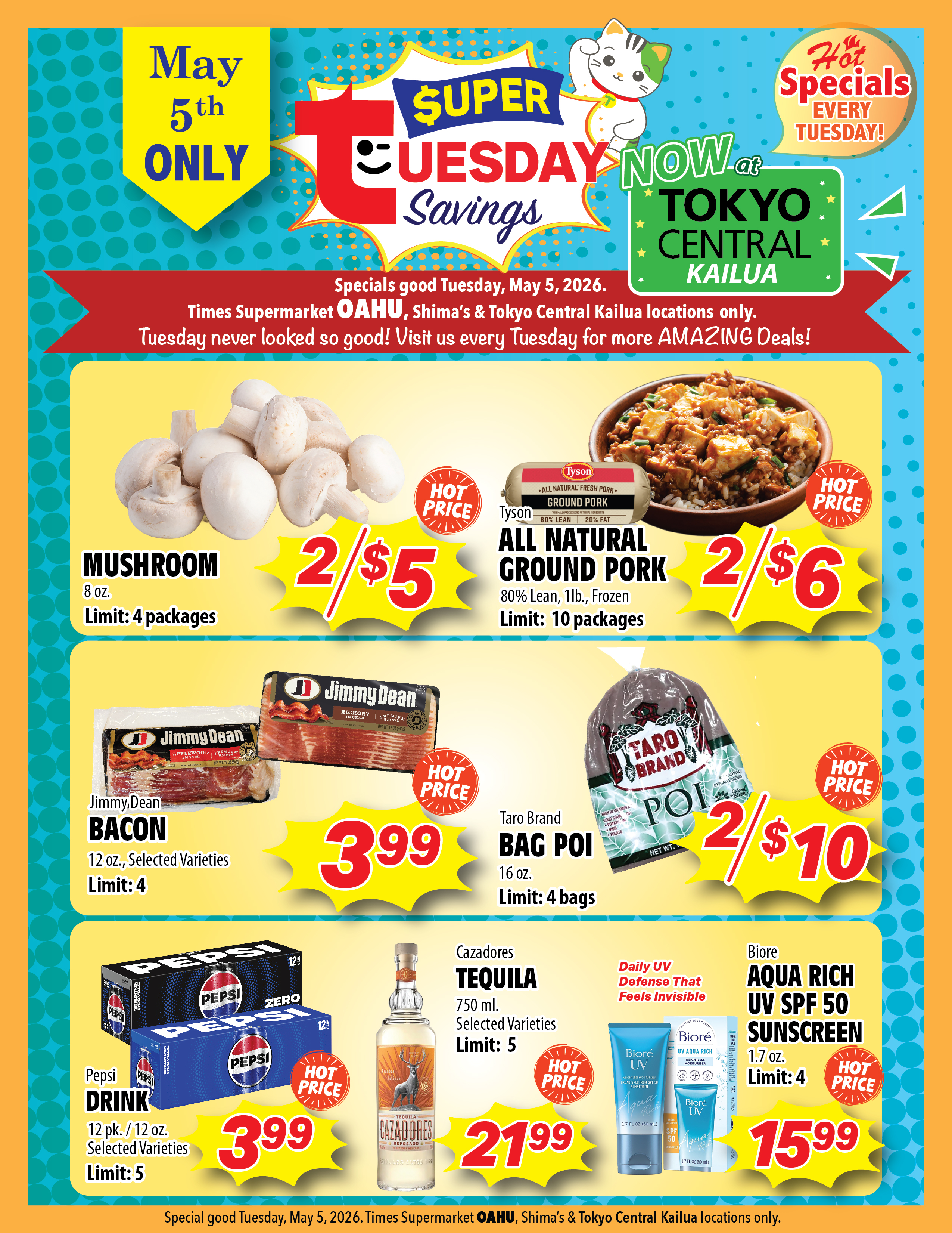 Super Tuesday Savings
