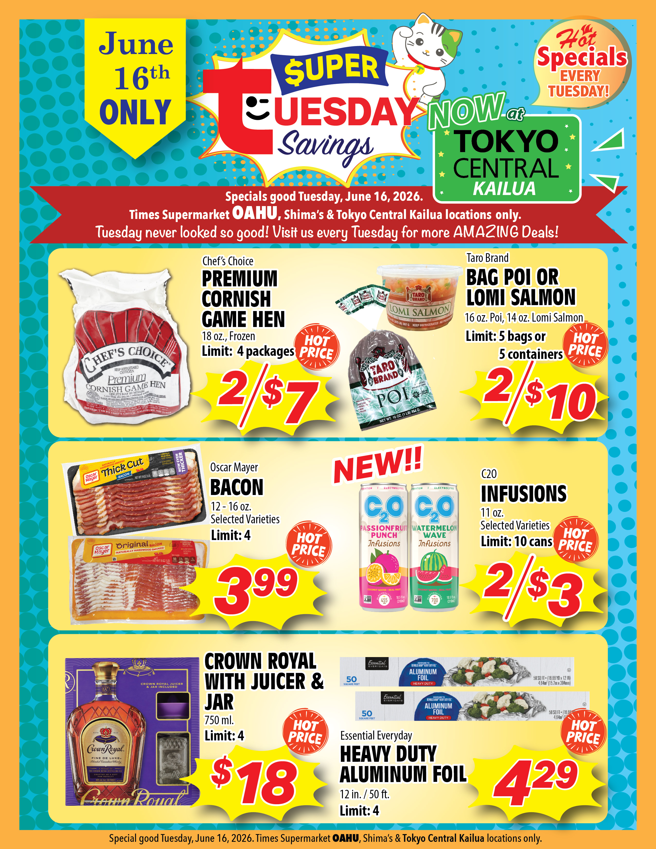 Super Tuesday Savings