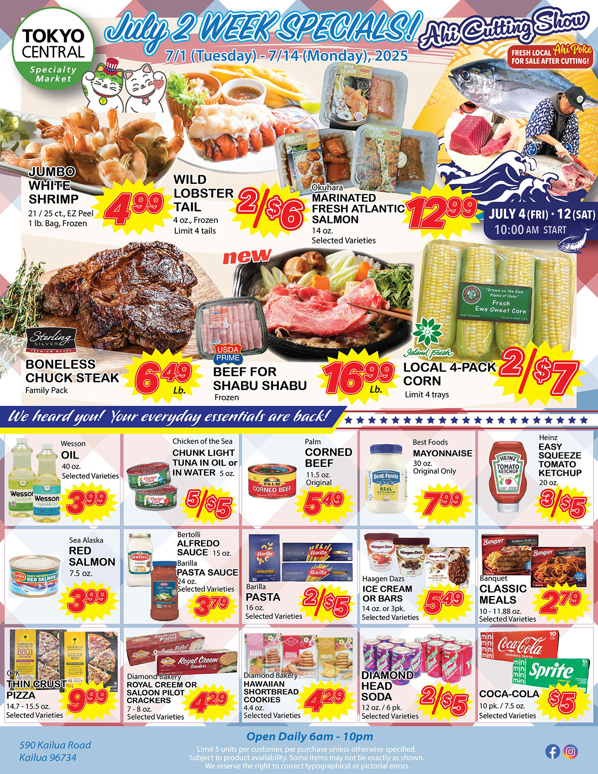 2 Week Special - Jul 01 - 14, 2025
